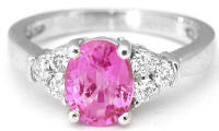 Pink Sapphire Ring