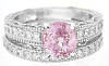 Light Pink Sapphire Engagment Rings