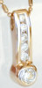 Diamond Solitaire Pendants from MyJewelrySource. Free Shipping. Diamond Solitaires.