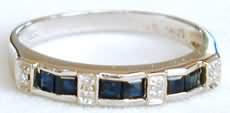 sapphire Stack Ring