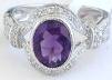 Amethyst Rings