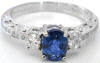 Sapphire Engagement Ring