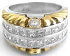 Diamond anniversary bands.  Anniversary rings.