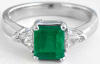 emerald engagement rings