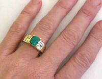 emerald rings