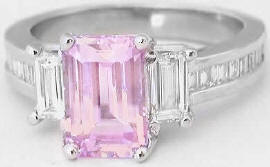 Pink Sapphire Ring