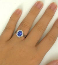 Sapphire and Diamond Rings