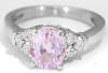 Light Baby Pink Sapphire Ring