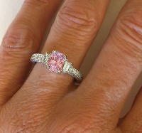 Pink Sapphire Rings