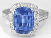 Unheated Untreated Natural Sapphire Ring