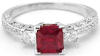 Ruby Engagement Rings