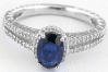 blue sapphire ring
