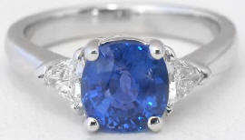Sapphire and Diamond Rings
