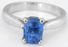 Sapphire engagement ring. Sapphire promise ring.