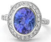Oval Tanzanite Ring