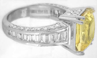 Yellow Sapphire Ring