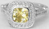 Yellow Sapphire Engagement Rings