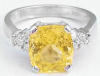 yellow sapphire ring