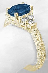 Ring Engraving Examples MyJewelrySource in 14k yellow gold