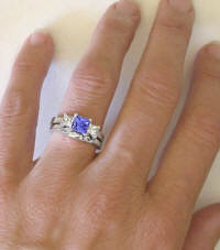 Engagement Rings with Tanzanite
