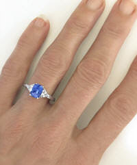 Natrual Ceylon Sapphire Rings