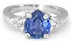 Pear Blue Sapphire Rings Past Present Future