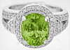 Engagement Rings with Peridot