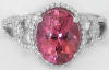 Pink Tourmaline Engagement Rings