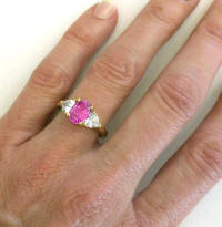 Pink Gemstone Rings