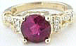 garnet engagement rings