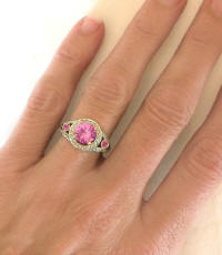 Pink Sapphire Rings