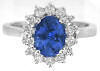 Princess Diana Styled Sapphire Ring