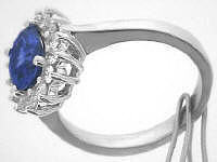 Kate Middleton Styled Sapphire Rings