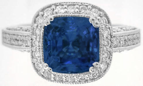 Madagascar Blue Sapphire Ring