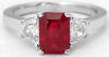Ruby Engagement Rings