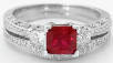 Ruby Engagement Rings