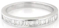 Baguette Diamond Wedding Band to Match GR-5583 in 14k white gold