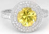 Yellow Sapphire Rings